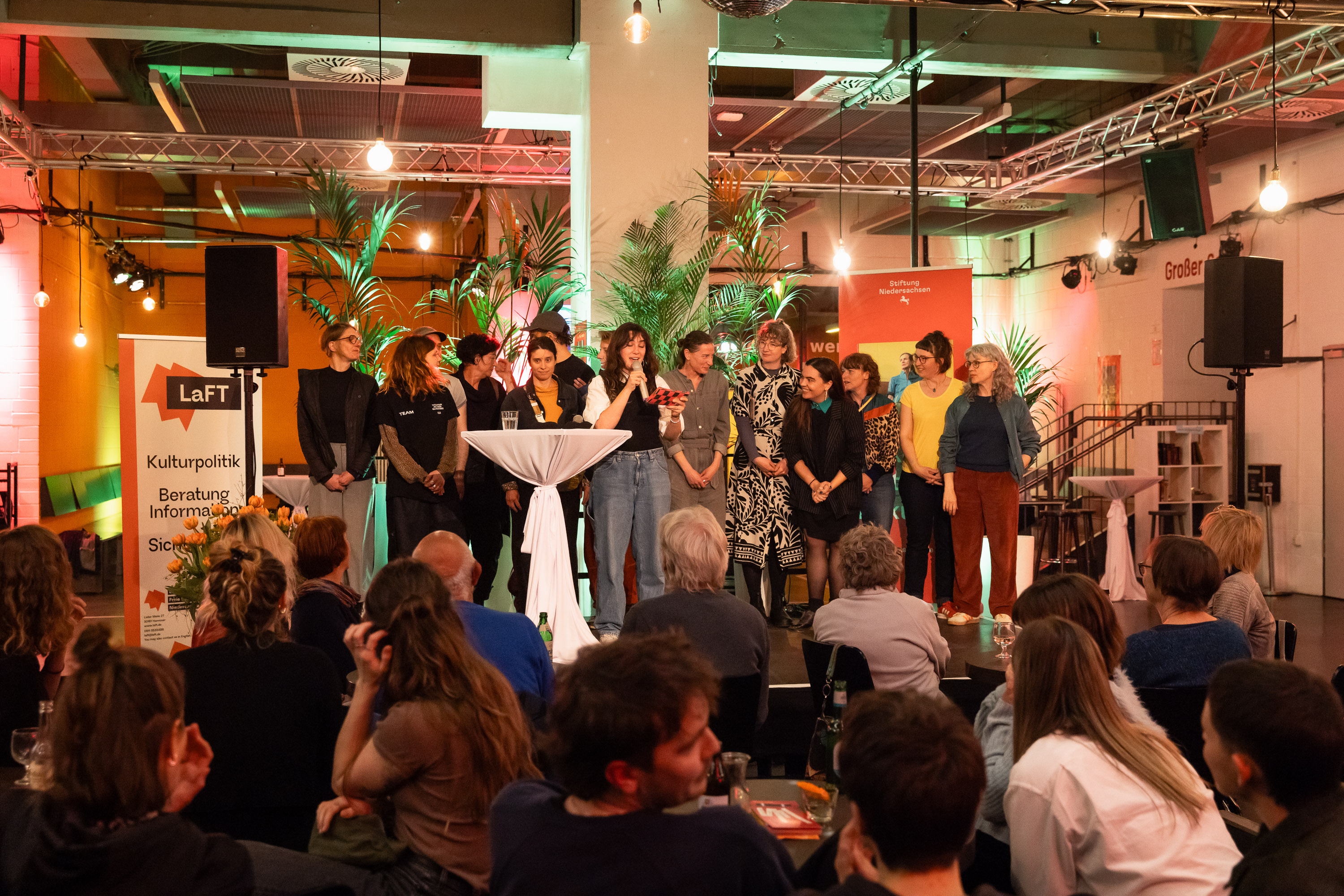 Impression der Preisverleihung beim Best OFF Festival Freier Theater 2026