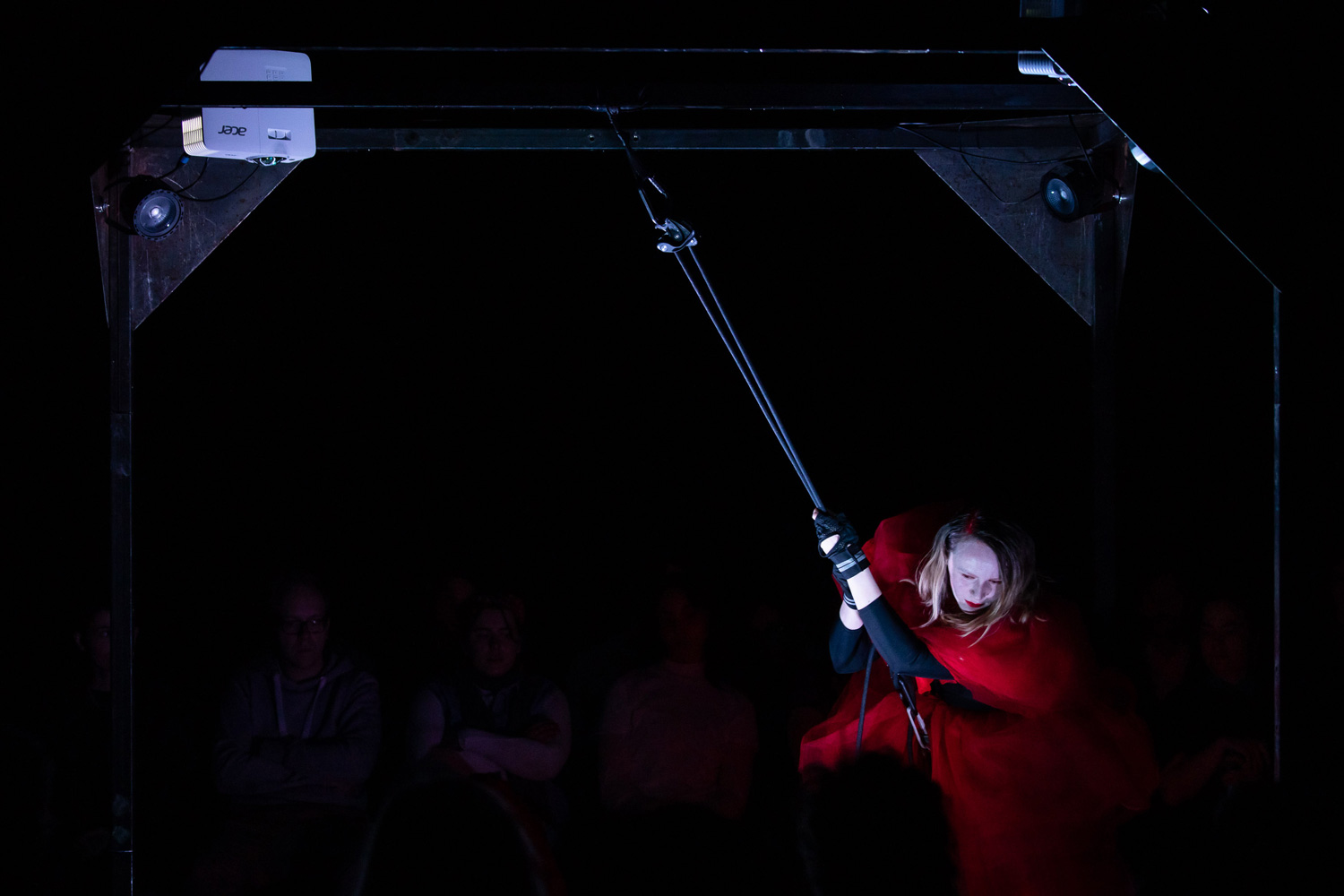 Szenenfoto „REDSHIFT – Tales of gaining power” von tilted collective beim Best OFF Festival am 25.04.2026