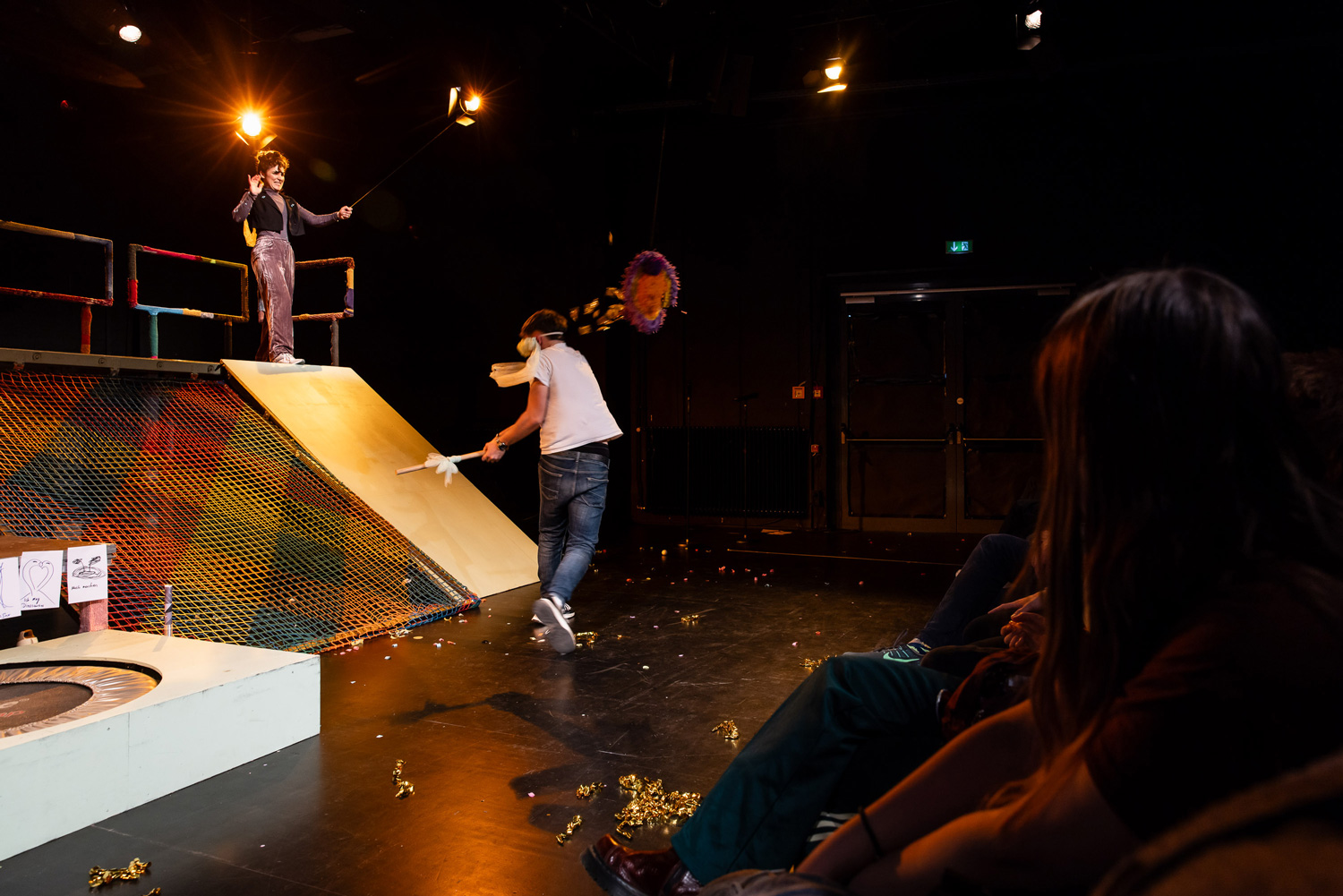 Szenenfoto „Der Ursprung der Welt” von frau emma gelb beim Best OFF Festival am 24. April 2026