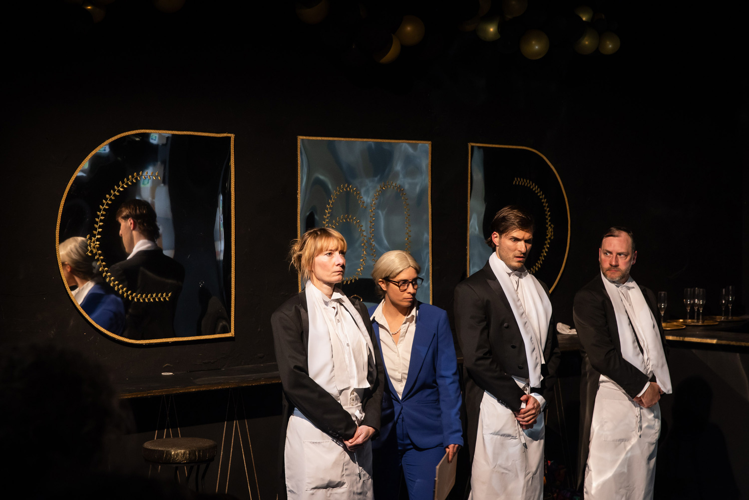 Szenenfoto „MEPHISTO. UNDER PRESSURE.” von Theater an der Glocksee beim Best OFF Festival am 25.04.2026