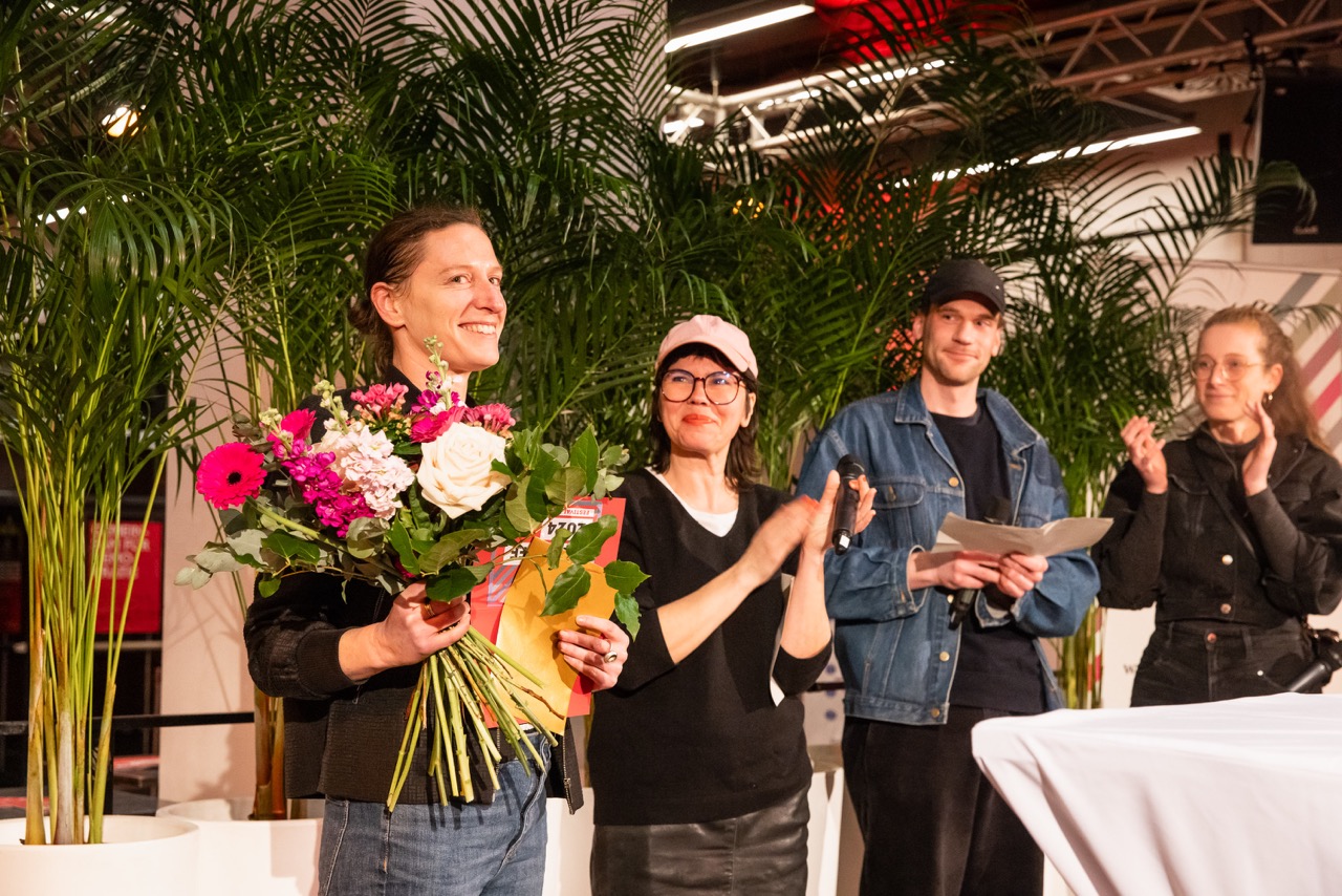 Impression der Verleihung des Festivalpreises beim Best OFF Festival Freier Theater 2024